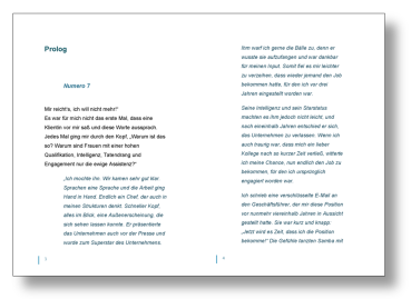 Intelligent, kompetent und ewige Assistentin